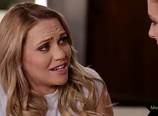 Glamcore Lesbian Stepmommy Seduces Busty Babe Full Movie