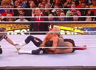 Heart-pounding Reigns vs Rhodes WWE title clash at WrestleMania