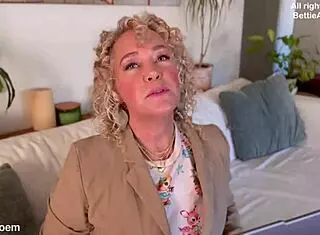 queen of spades stepmommy in miniskirt humiliates cuck neighbor with tan lines dirty talk