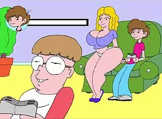 cozy lounge session on the comic sofa.