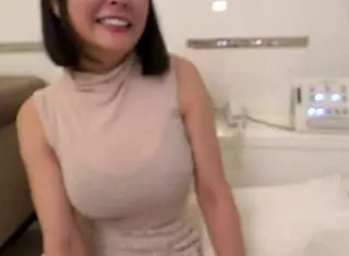 Secret Japanese K-Cup Milf In See-Through Shorts