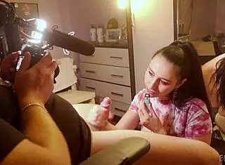 i'm choking on this huge cock bts black lynn gags deepthroat swallows every drop wet homemade