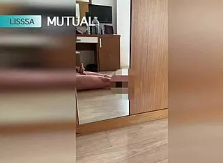 mutual masturbation fun with lisssa and her tattooed blonde vibes