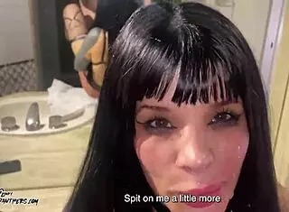 Submissive Slut's Brutal Bathroom Face Slaps and Hardcore Humiliation