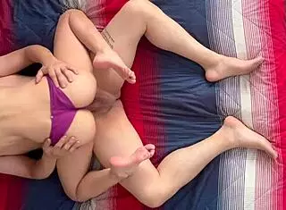 Fucking Hot Hermanastro's Huge Latina Ass Hard