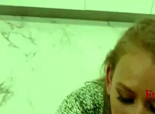 Stepmom Relaxes with POV Fuck While Stepsis Spies Secretly