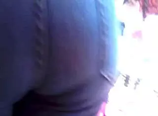 big ass milf struts street in tight jeans teasing everyone