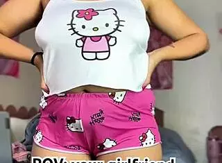 sexy big ass ebony babe farts loud for fan pleasure