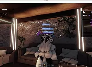 Bunny girl, work hard or boss fucks your tight holes!