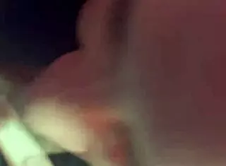 Wifey deepthroats cock boldly public sex shop adventure