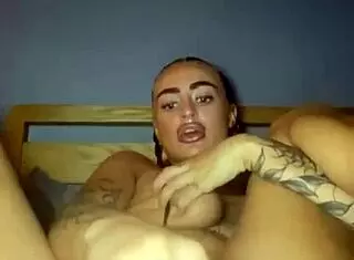 i finger my goth ass and tits till i cum hard