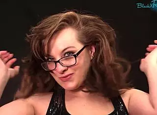 milf brunette housewife dirty talks dildo jerk off instructions tattoo tease