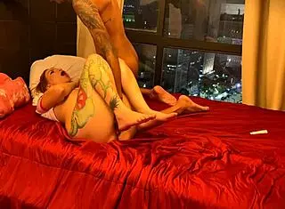 hey check out this fun time with ale musa, she turns a flavored pen into wild pussy play and juicy cum moment