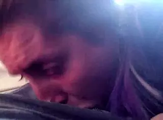 mad slut deepthroats stranger's cock on public bus ride