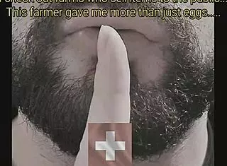 ranch handjob tempts straight farmer into blowjob country fun