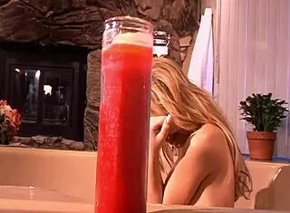 brunette milf mommy deepthroats fingers gaping asshole in lingerie fishnets heels