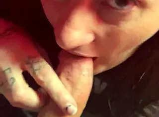 Wifey deepthroats cock boldly public sex shop adventure