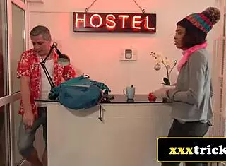 brazilian babe and french hottie tag team landlord's cock in wild ffm threesome revenge?