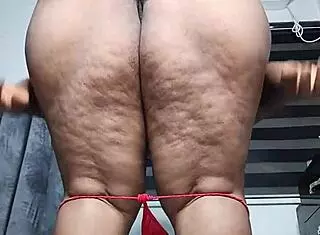 What if fat ebony mara exotic's dripping belly shakes in full squirting toy orgasm?