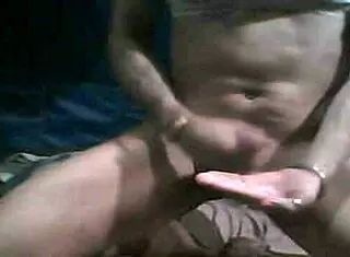 Lucia Vanesa Travesti Jerks Her Cock Solo