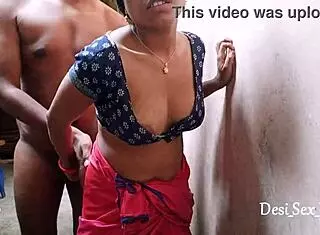 Desi milf housewife squirts in romantic village pussy pounding