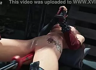 Harley Quinn Pounds Sex Machine In Wild Ride