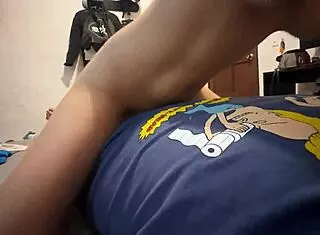 angry stepmom cheers up riding my throbbing cock