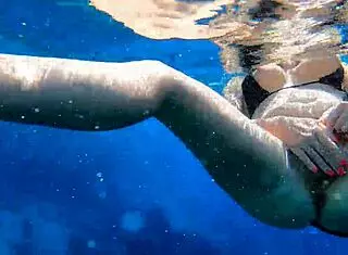 damn this hot milf underwater pussy ride got me so fuckin wet already