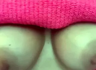 artemisia love's juicy big naturals bounce wild in long titty session!