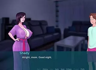 wanna see big tit mommy teacher CHUBBY ass fucked in sexnote parody game part 6?