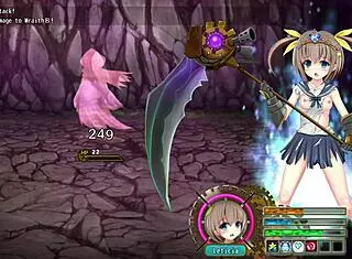 wraith boss nude underwear tease in new game lunatic sorcery 😈🎮