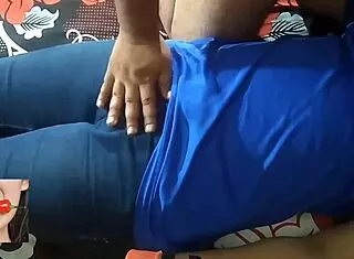 neighbor bride rides cock cowgirl on honeymoon creampie closeup