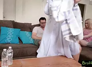 i crave my skinny blonde stepsisters shaved pussy so bad