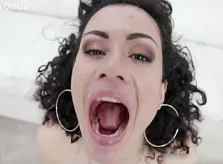 i took four bbc's first time dap gapes swallow cum