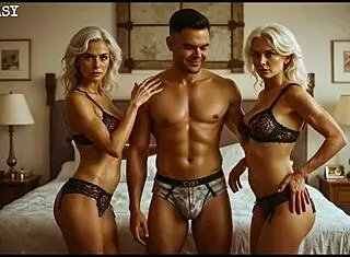 fantasy granny threesome vs harsh reality