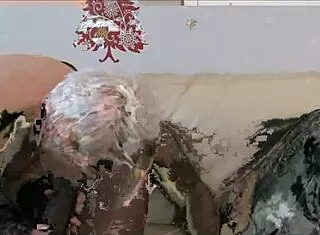 mature ebony maid stuffed by massive interracial cock in stockings