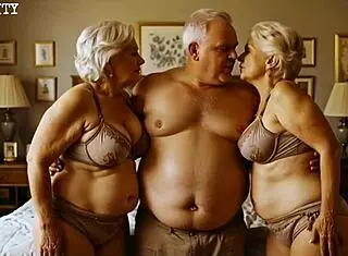 fantasy granny threesome vs harsh reality