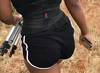 ebony cumshot compilation on huge asses