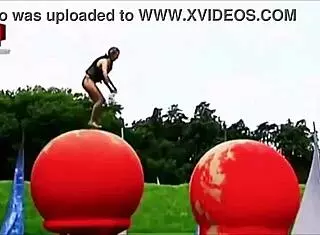 Danish Bikini Girls Slip in Sexy Wipeout
