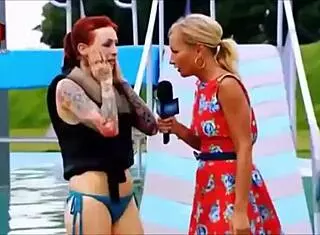 Danish Bikini Girls Slip in Sexy Wipeout