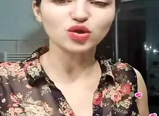 Italian milf bigo live teases her huge curves 🔥😍🍑