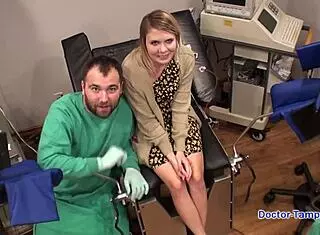 dr tampa's LATEX hospital torment handcuffs petite olivia kassady screaming