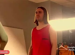 whoops, caught jeny smith in erotic yoga stretch!