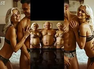fantasy granny threesome vs harsh reality