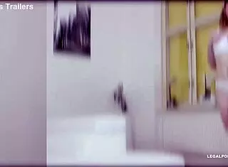 drunk lana bunny chugs african champagne in panties creampie