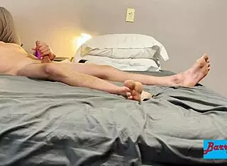 Vibrating Toy Edges to Massive Cumshot