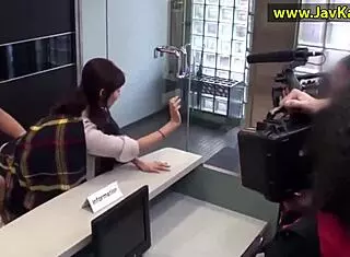 watch yuma asami's big tits get licked before creampie