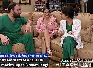 Kendra heart masturbates solo with vibrator moaning close up