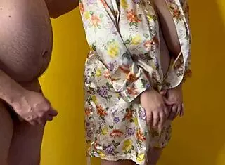 Fat Lover Creampies Married BBW Pussy While Hubby Works