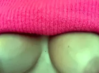 artemisia love's juicy big naturals bounce wild in long titty session!